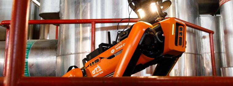 Energie & Management > IT - Robo-Hund patrouilliert für Wien Energie