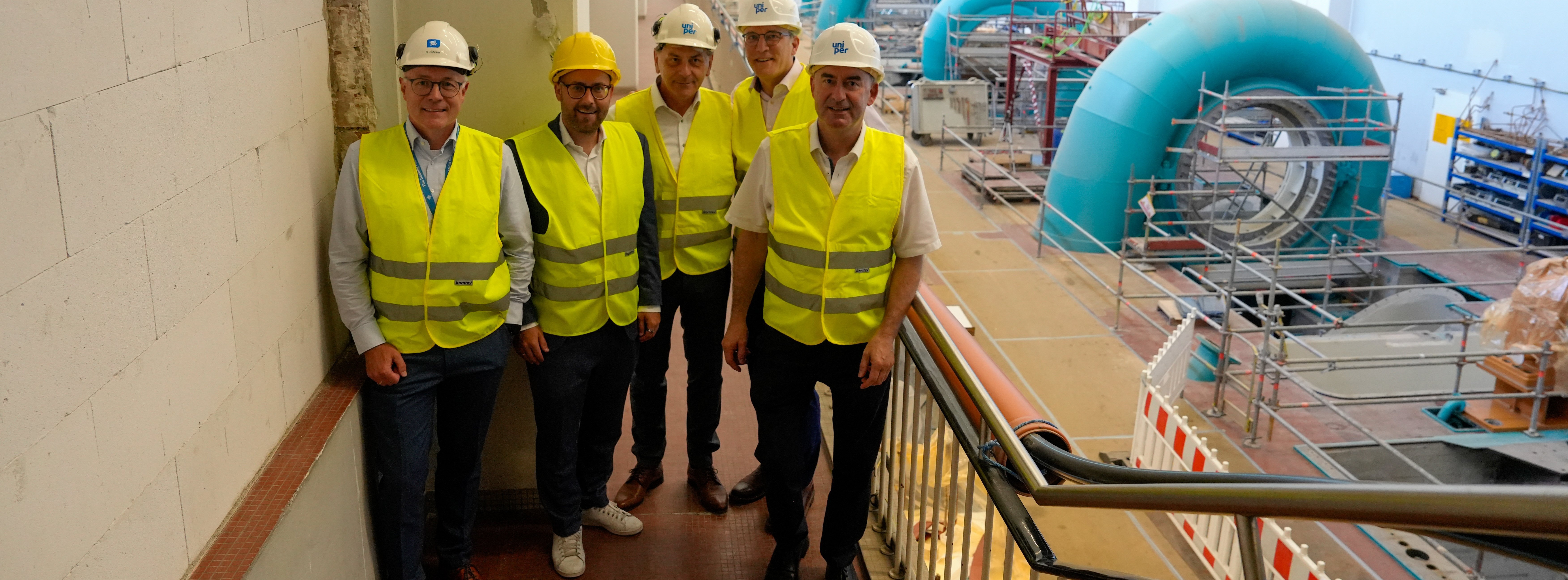 Energie & Management > Wasserkraft - Oberbecken von Uniper-Kraftwerk in Happurg größtenteils fertig