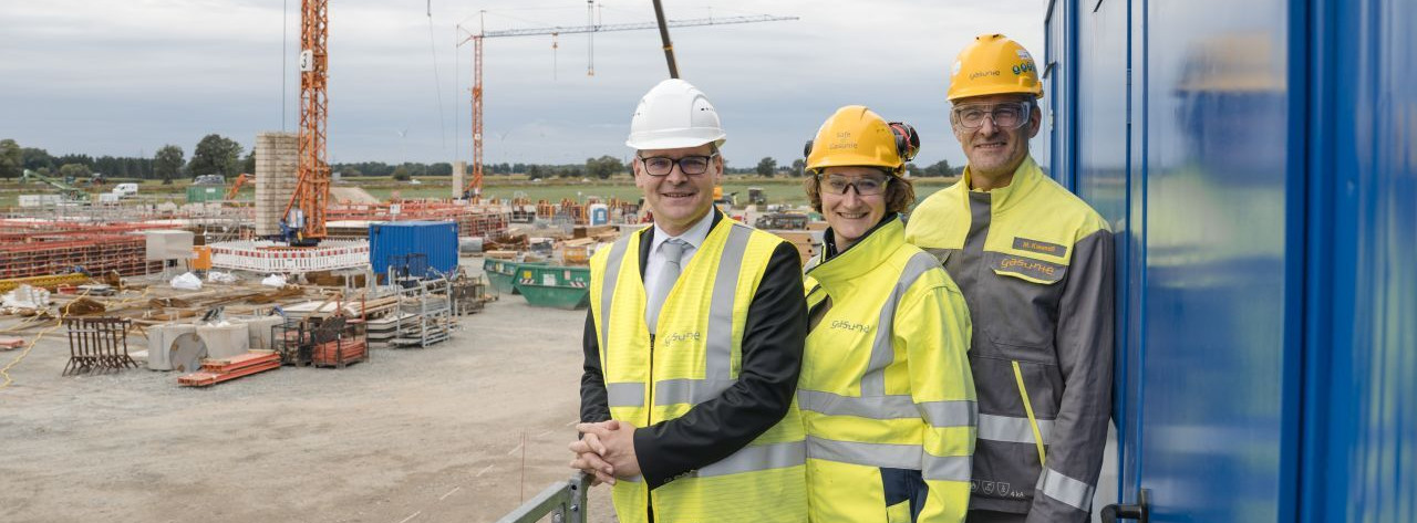 Energie & Management > Netze - Gasunie baut Standort Achim zu internationalem Knotenpunkt aus