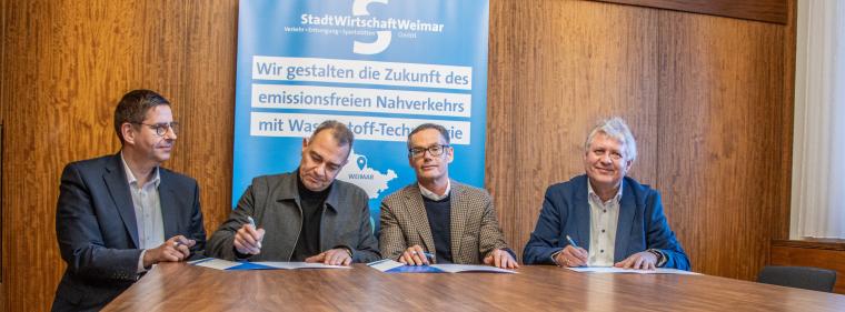 Energie & Management > Mobilität - Nächster Halt in Weimar: Wasserstoff