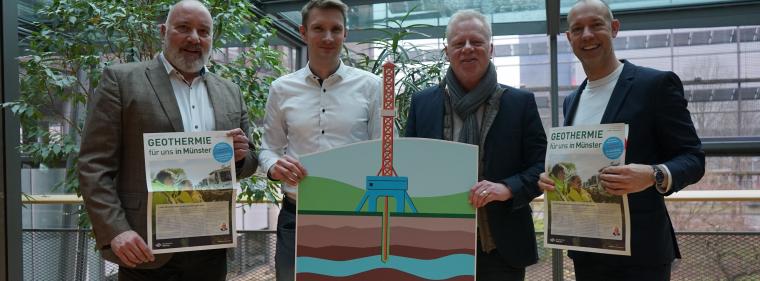 Energie & Management > Geothermie - Ein stilles Jahr lang Zeit für die Schatzsuche in Münsters Tiefe