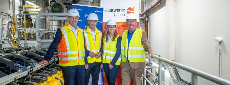 Energie & Management > KWK - Drei Gasmotoren lösen Kohle bei Hanauer Fernwärme ab