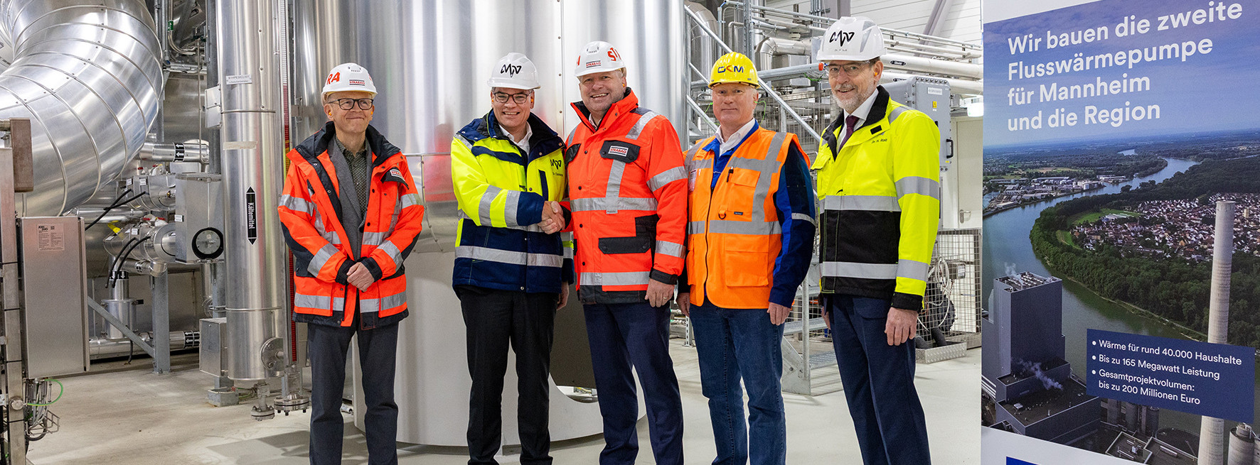 Energie & Management > Wärme - Bauauftrag für 165-MW-Wärmepumpe in Mannheim