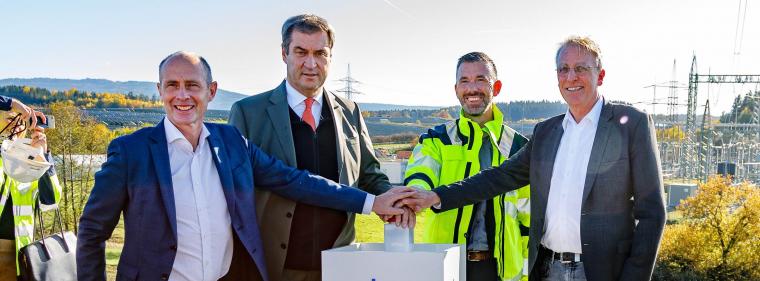 Energie & Management > Stromnetz - Erster Abschnitt des neuen Osterbayernrings unter Strom