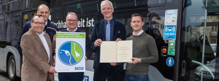 Energie & Management > Elektromobilität - Stadtwerke Trier bauen ihre E-Busflotte aus