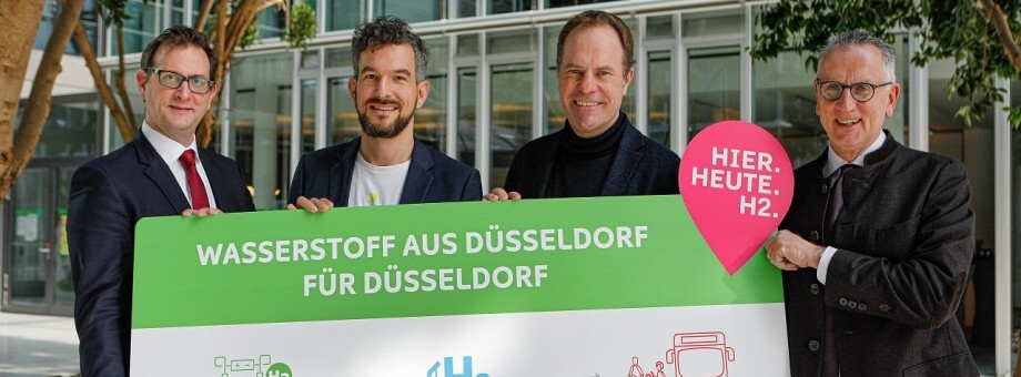 Energie & Management > Wasserstoff - 20 Brennstoffzellenbusse für Düsseldorf