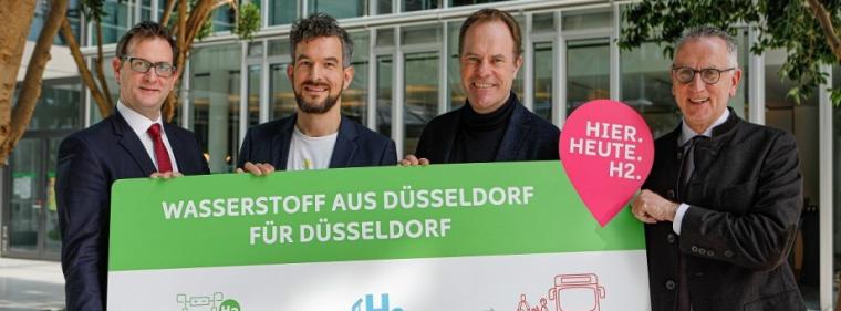 Energie & Management > Wasserstoff - 20 Brennstoffzellenbusse für Düsseldorf