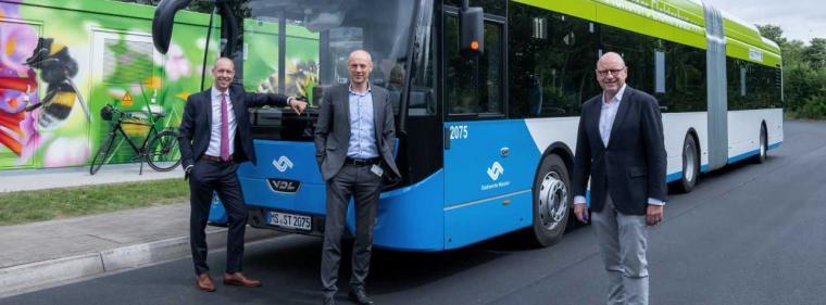 Energie & Management > Elektromobilität - E-Busflotte in Münster wächst