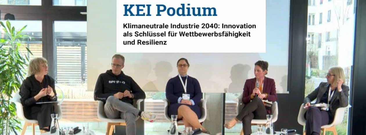 Energie & Management > Veranstaltung - KEI-Podium diskutiert Industrie-Dekarbonisierung