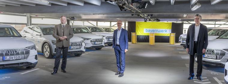 Energie & Management > Elektrofahrzeuge - Bayernwerk und Audi untersuchen netzschonendes Laden