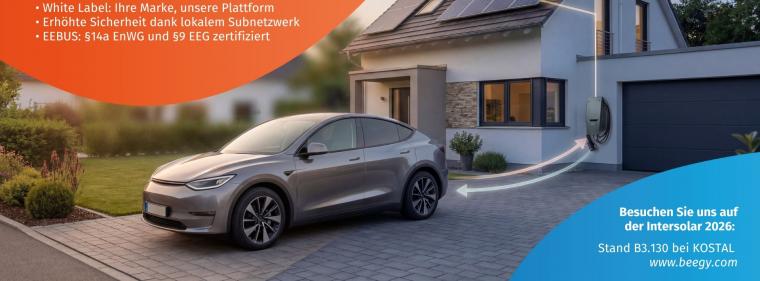 Energie & Management > Elektrofahrzeuge - Beegy und Kostal setzen auf bidirektionales Laden