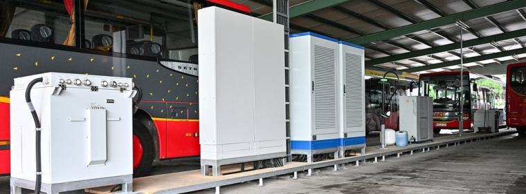 Energie & Management > E-Mobilität - LEW setzt Ladekonzept für Busflotte um