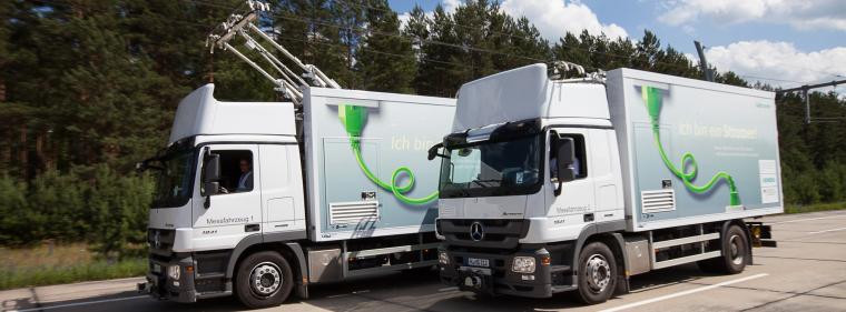 Energie & Management > Elektromobilität - Praxistest für Oberleitungs-LKW soll Ende 2018 starten