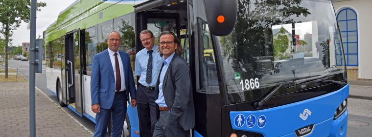 Energie & Management > Elektrofahrzeuge - Münster setzt fünf neue E-Busse ein