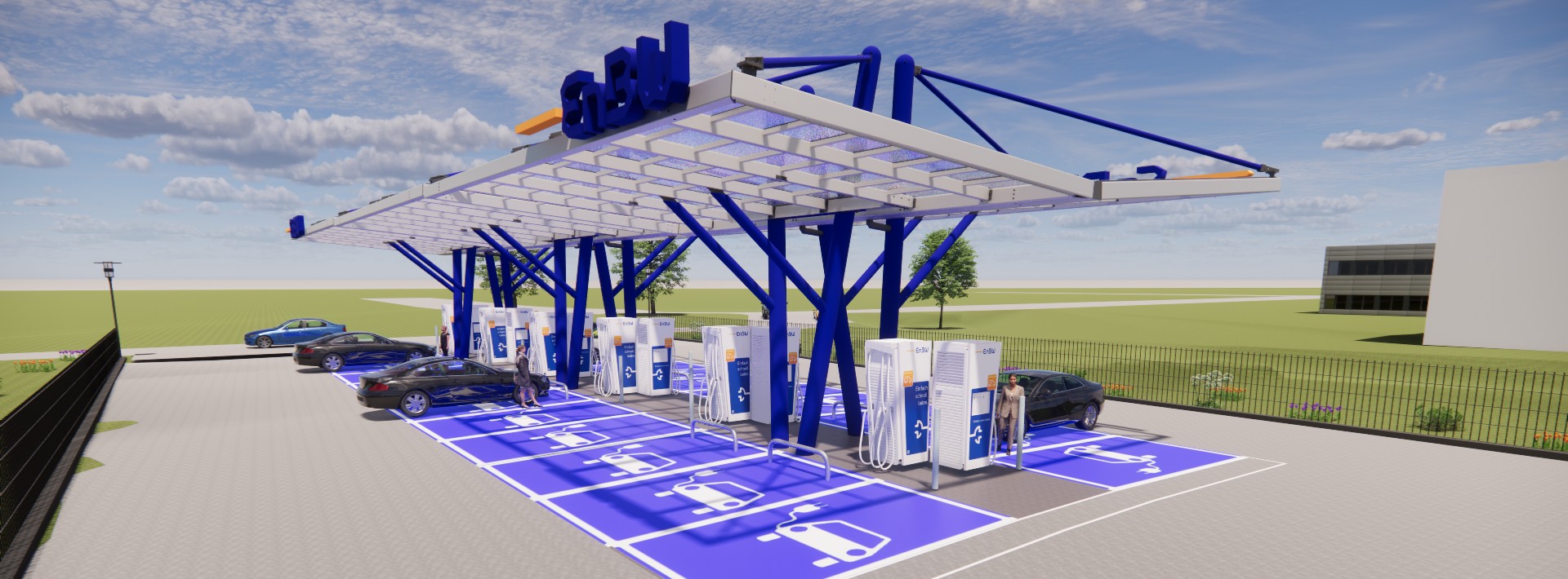 Energie & Management > Elektromobilität - EnBW startet Bau von neuem Schnellladepark