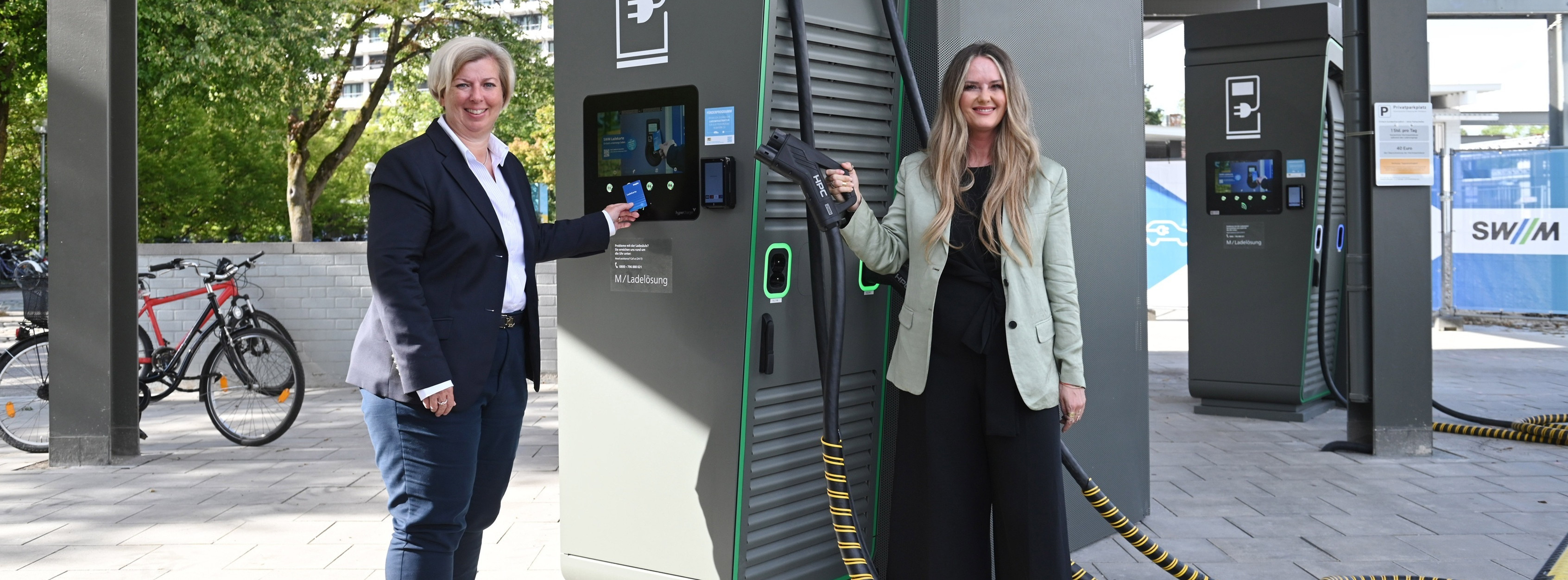 Energie & Management > Elektromobilität - SWM-Kunden können jetzt mit bis zu 400 kW laden