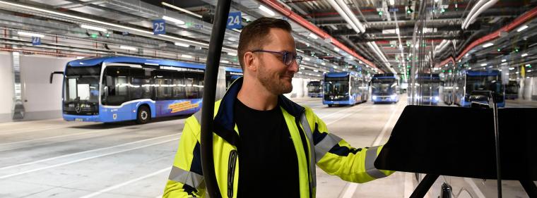 Energie & Management > Mobilität - Ein neuer E-Busbetriebshof für München