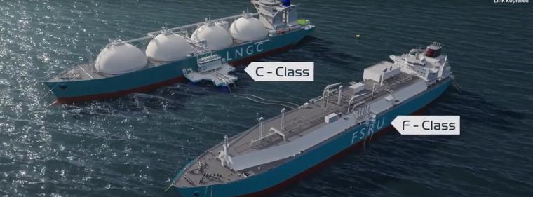 Energie & Management > Gas - Flexible Transfer-Lösung für LNG-Terminal Wilhelmshaven II