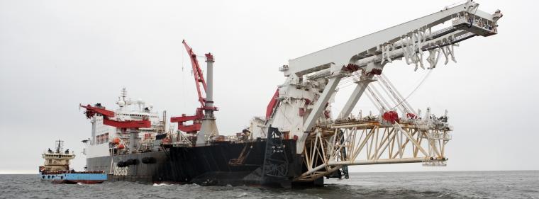 Energie & Management > Gasnetz - Schweizer Schiffe verlegen North Stream 2