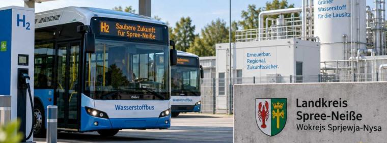 Energie & Management > Brandenburg - Landkreis Spree-Neiße baut Wasserstoffsystem auf