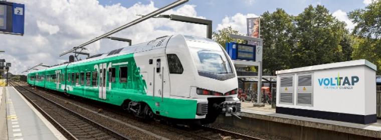 Energie & Management > Elektrofahrzeuge - Weltpremiere: Schnellladestation für Batteriezüge