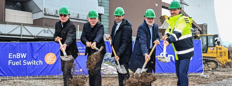 Energie & Management > Gaskraftwerke - Auftakt für Bau eines Wasserstoffkraftwerks der EnBW