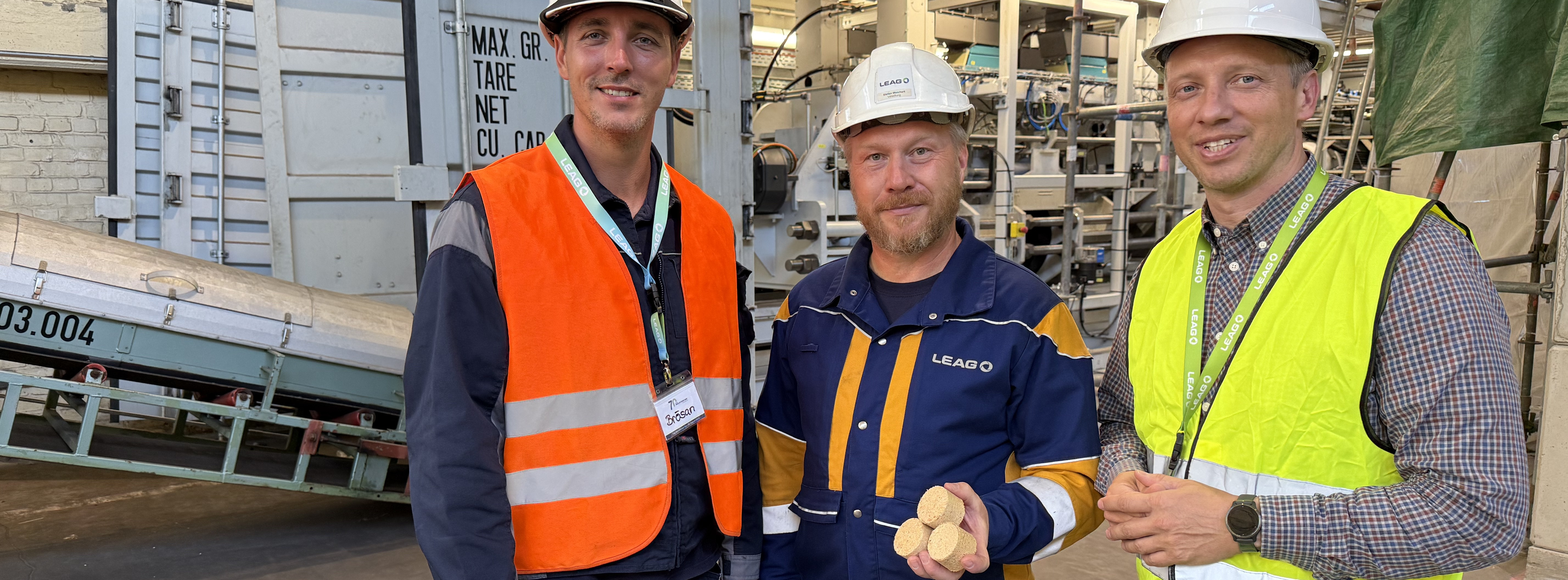 Energie & Management > F&E - Leag mischt Braunkohle mit Holzpellets