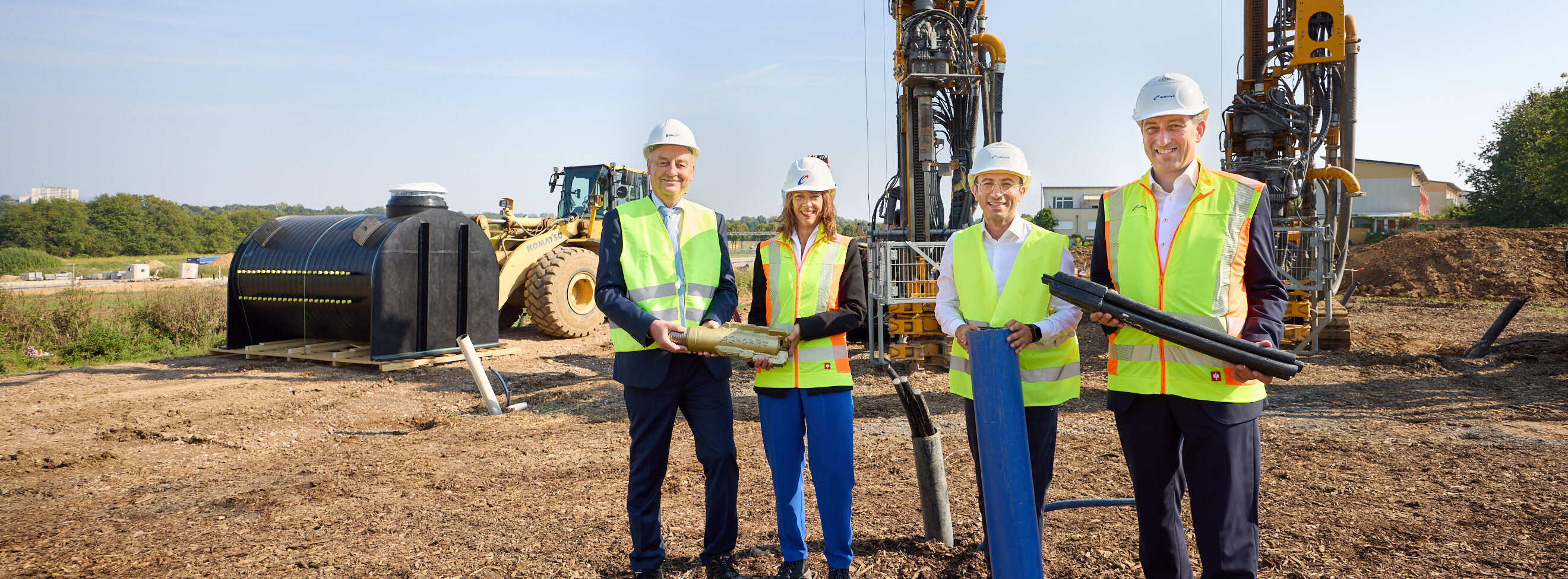 Energie & Management > Geothermie - Mainova liefert Erdwärme für 2.500 Menschen