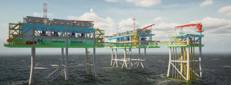 Energie & Management > Wasserstoff - Tractebel stellt Offshore-Speicherkonzept vor