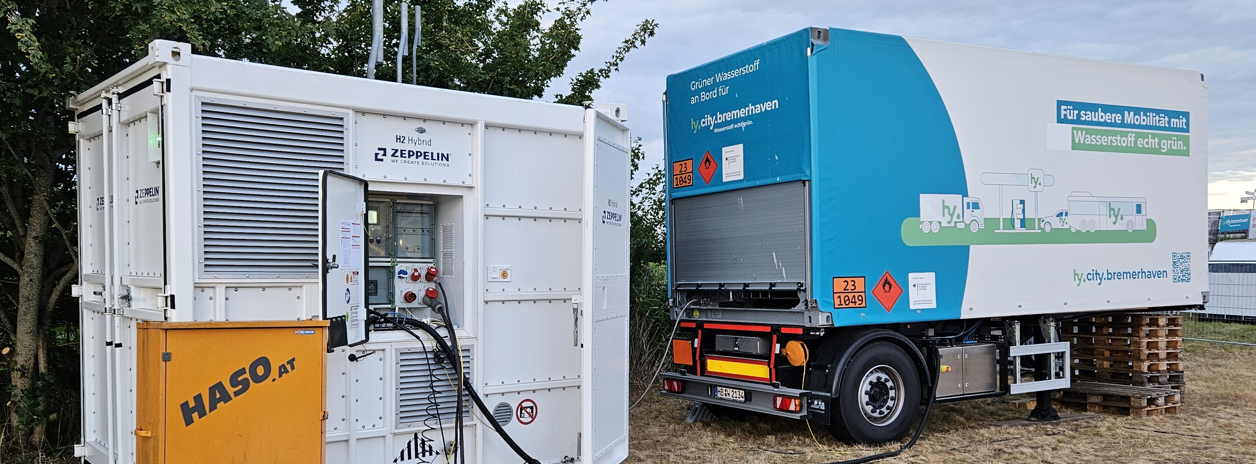 Energie & Management > Technik - Brennstoffzelle ersetzt Dieselgenerator beim Festival