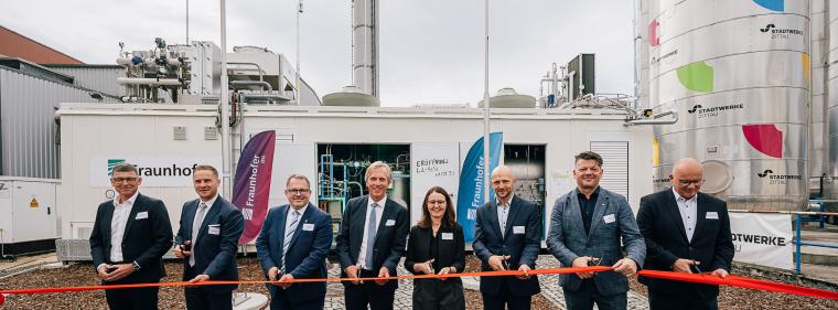 Energie & Management > Wasserstoff - Zittauer Versuchsanlage nutzt Abwärme der Elektrolyse