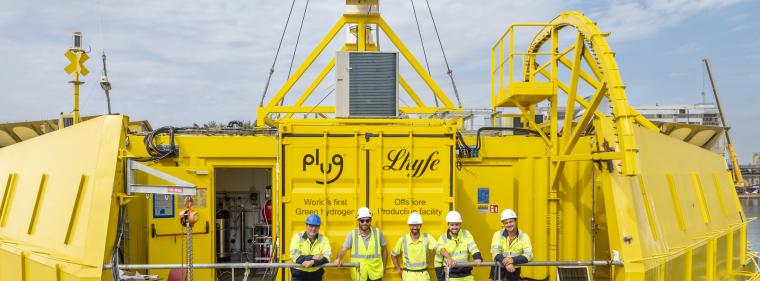 Energie & Management > Wasserstoff - Erste Offshore-Produktionsanlage startet Testbetrieb