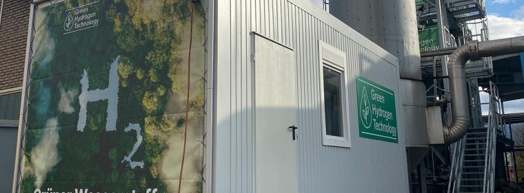 Energie & Management > Wasserstoff - Pilotanlage: Grüner Wasserstoff aus Abfall