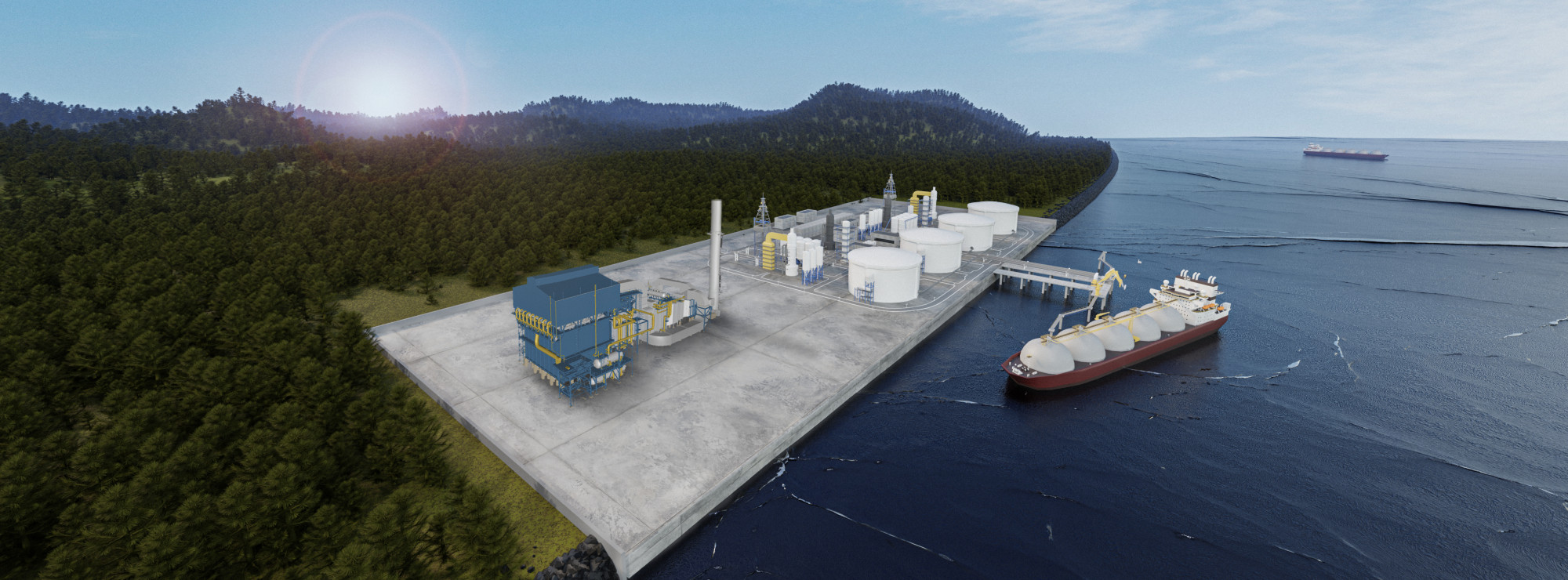 Energie & Management > Wasserstoff - Uniper plant Ammoniak-Cracker