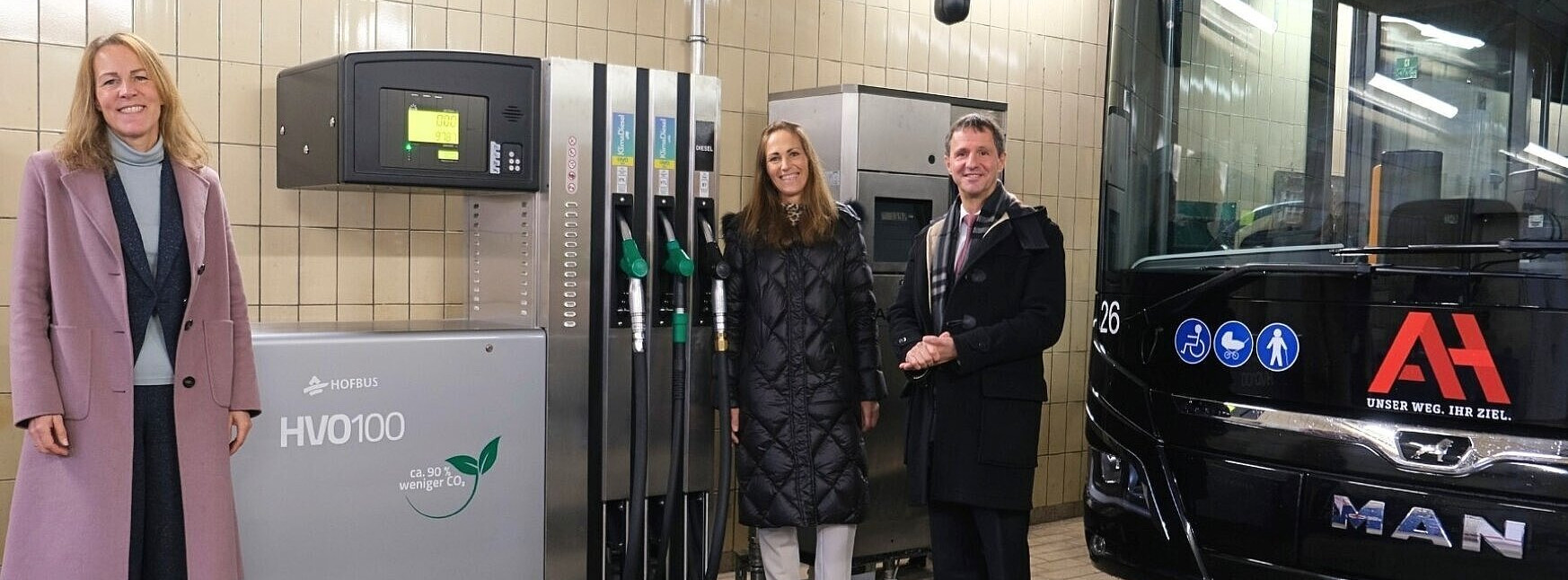 Energie & Management > Biokraftstoffe - Pflanzenöl zunächst die Basis für die Busflotte in Hof