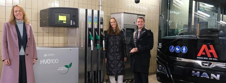 Energie & Management > Biokraftstoffe - Pflanzenöl zunächst die Basis für die Busflotte in Hof