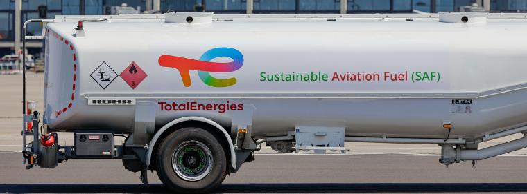 Energie & Management > Mobilität - Total Energies lieferte zur Flugmesse nachhaltigen Kraftstoff